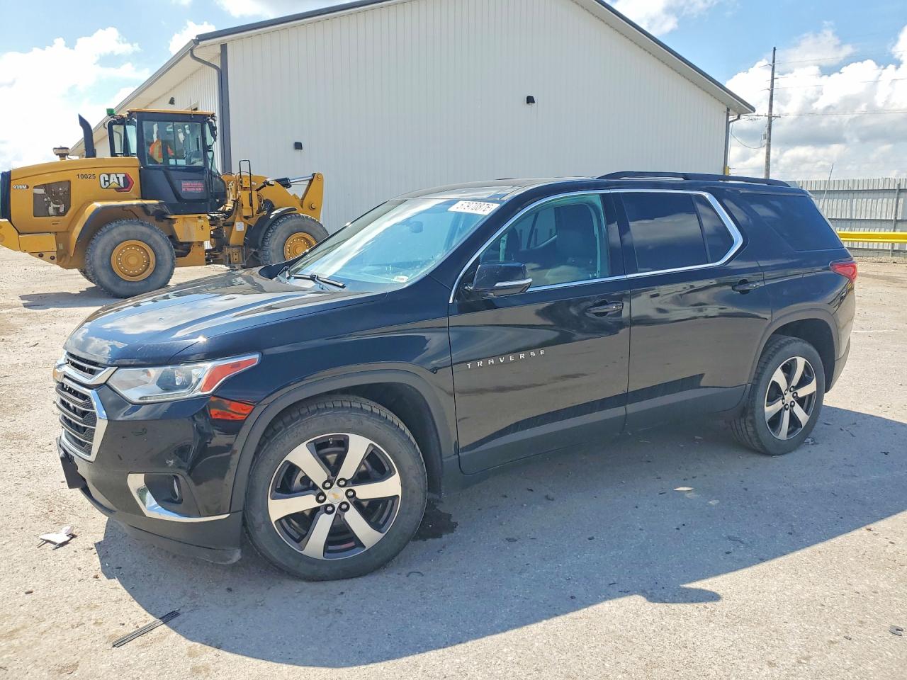 2019 Chevrolet Traverse LT, VIN 1GNEVHKW1KJ143535 — Hail