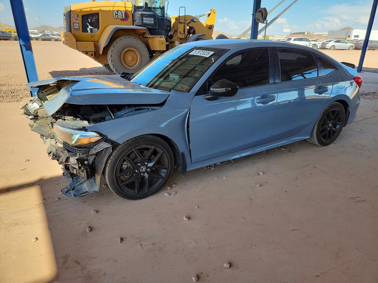 2023 Honda Civic Si, VIN 2HGFE1E50PH473958 — Перед