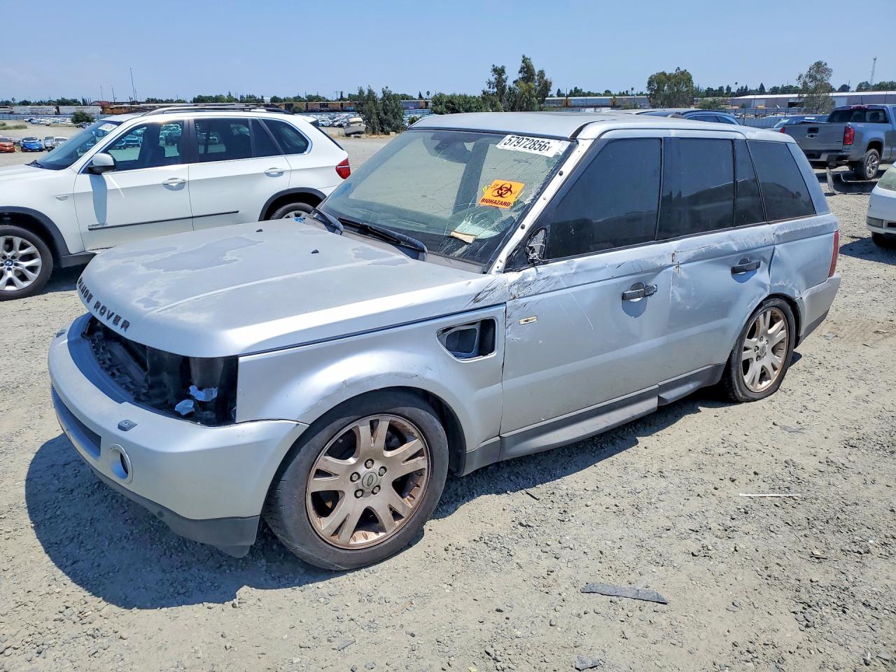 2007 Land Rover Range Rover Sport HSE, VIN SALSF25497A987242 — Бок