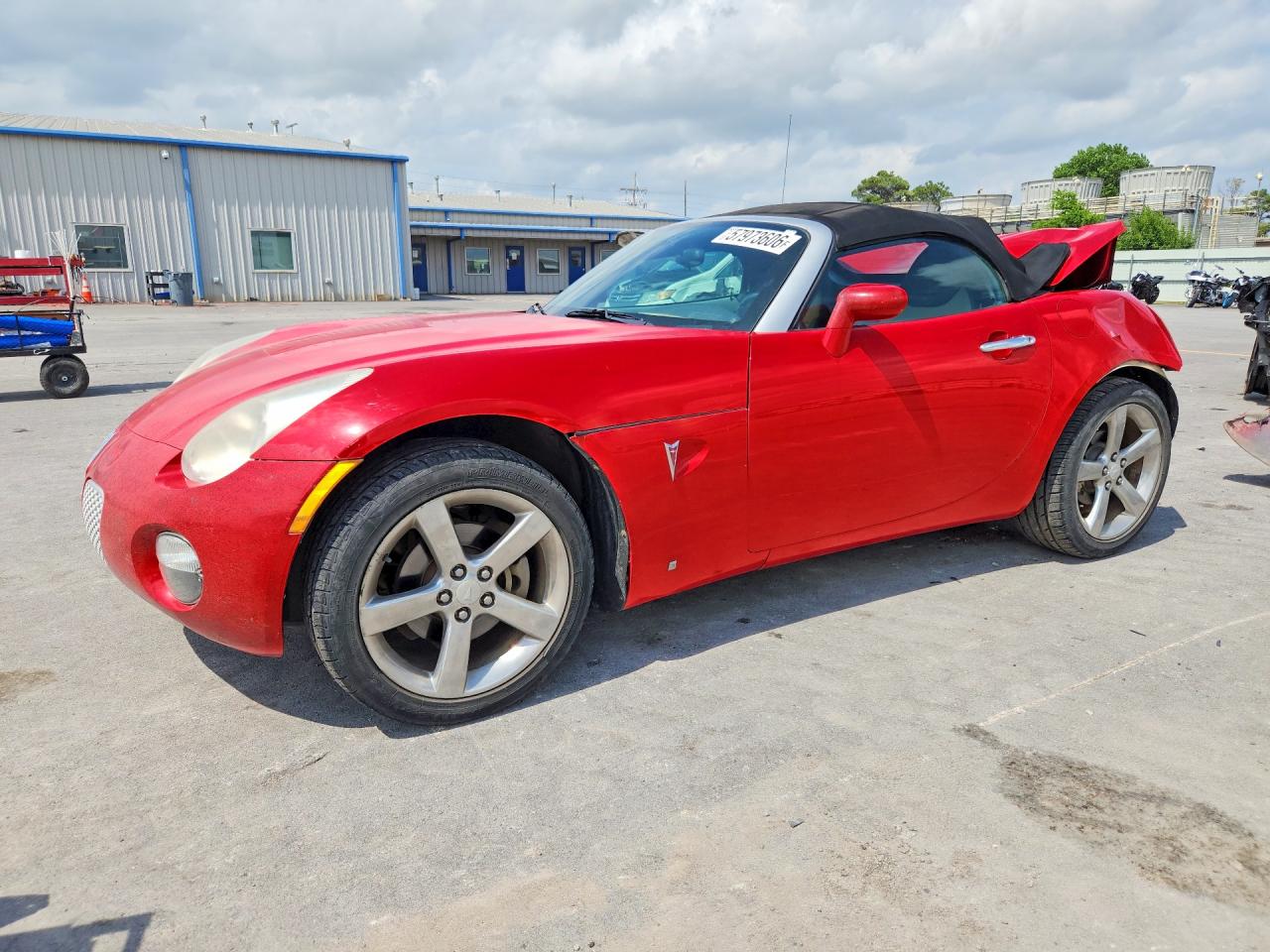 2007 Pontiac Solstice, VIN 1G2MB35B07Y115625 — Rear end