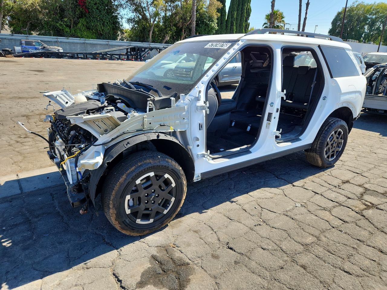 2026 Hyundai Palisade XRT Pro, VIN KM8RJES24TU056189 — Stripped