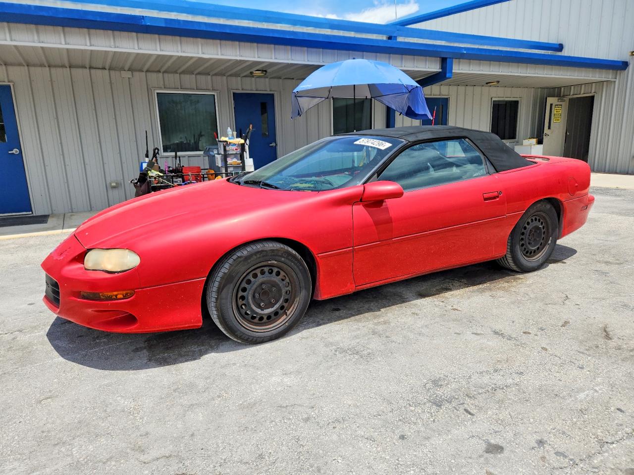2001 Chevrolet Camaro, VIN 2G1FP32K212127069 — Water / flood