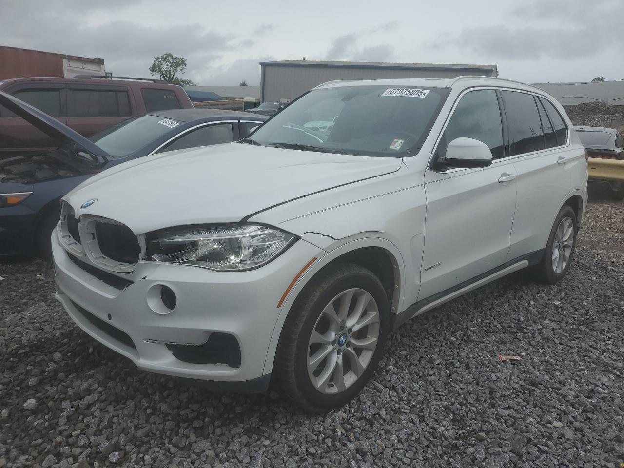 2018 BMW X5 xDrive35i, VIN 5UXKR0C58JL073668 — Front end