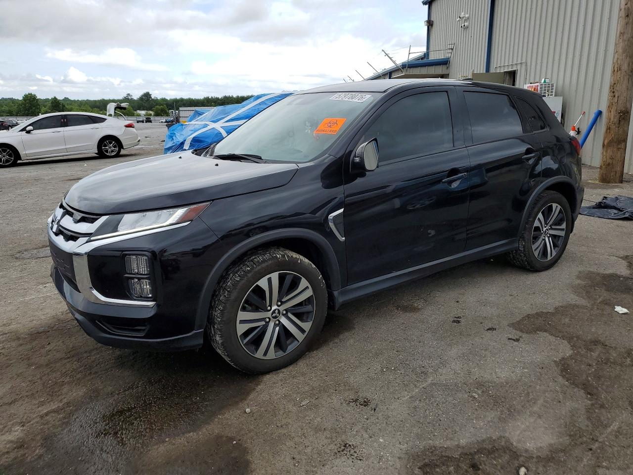 2022 Mitsubishi Outlander SE, VIN JA4APVAU5NU011486 — Rear end
