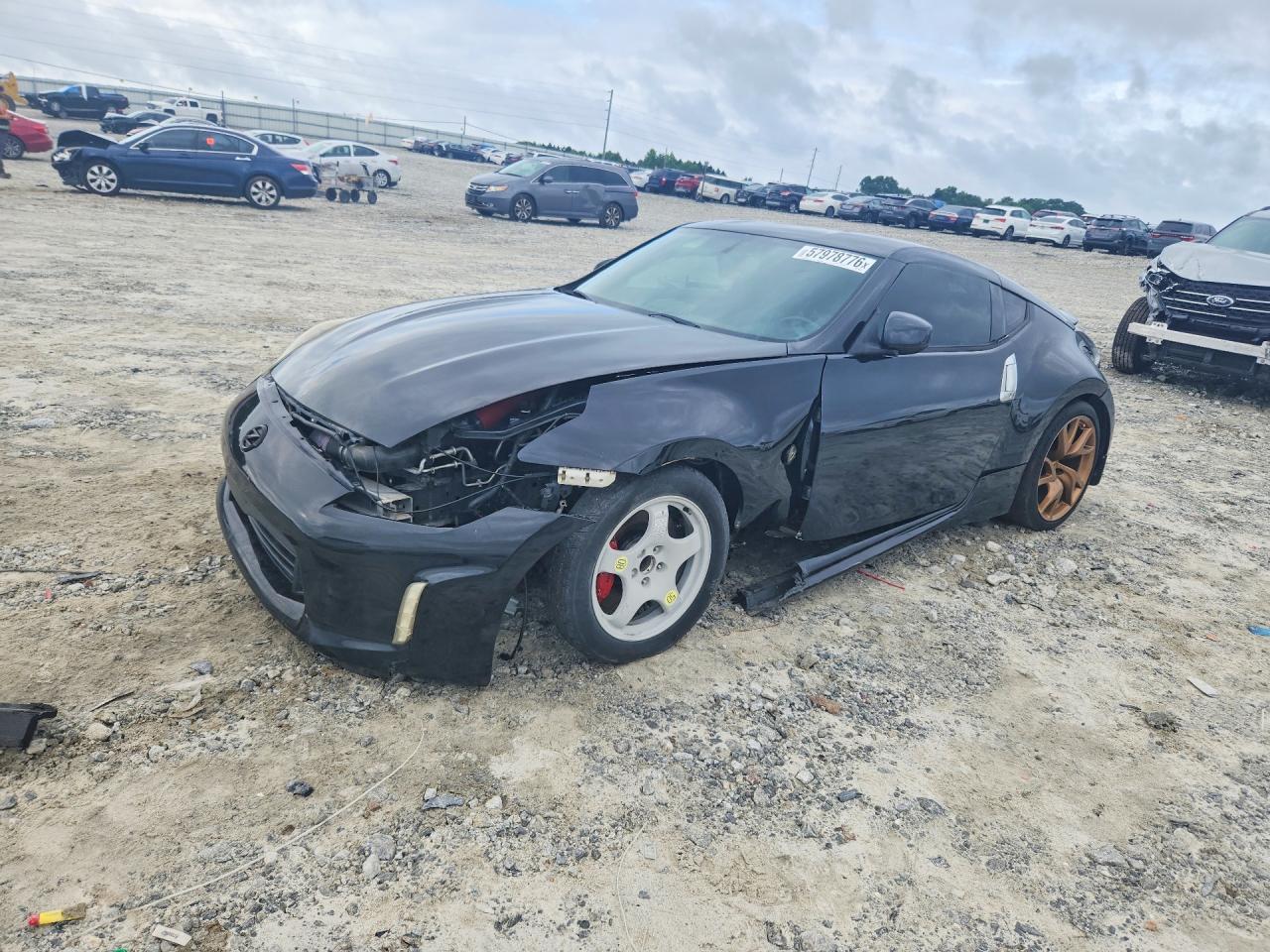 2013 Nissan 370Z, VIN JN1AZ4EH7DM880597 — Front end