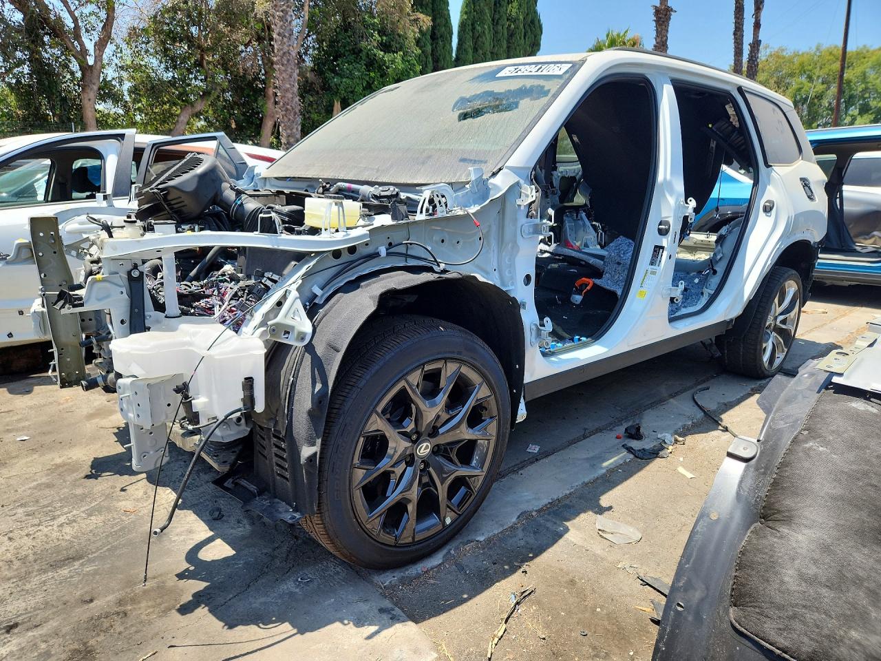 2026 Lexus TX TX 500h F SPORT Performance Premium, VIN 5TDABAB65TS019232 — Stripped