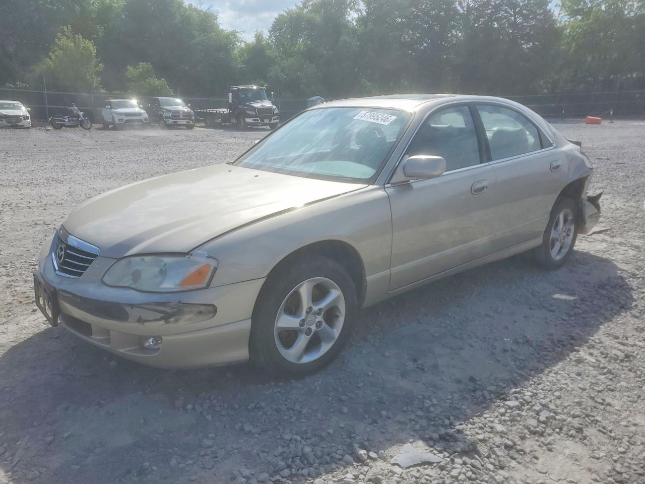 2002 Mazda Millenia P, VIN JM1TA221121730007 — Rear end