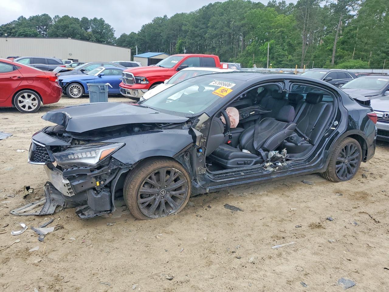 2022 Acura ILX Premium, VIN 19UDE2F73NA000189 — Side