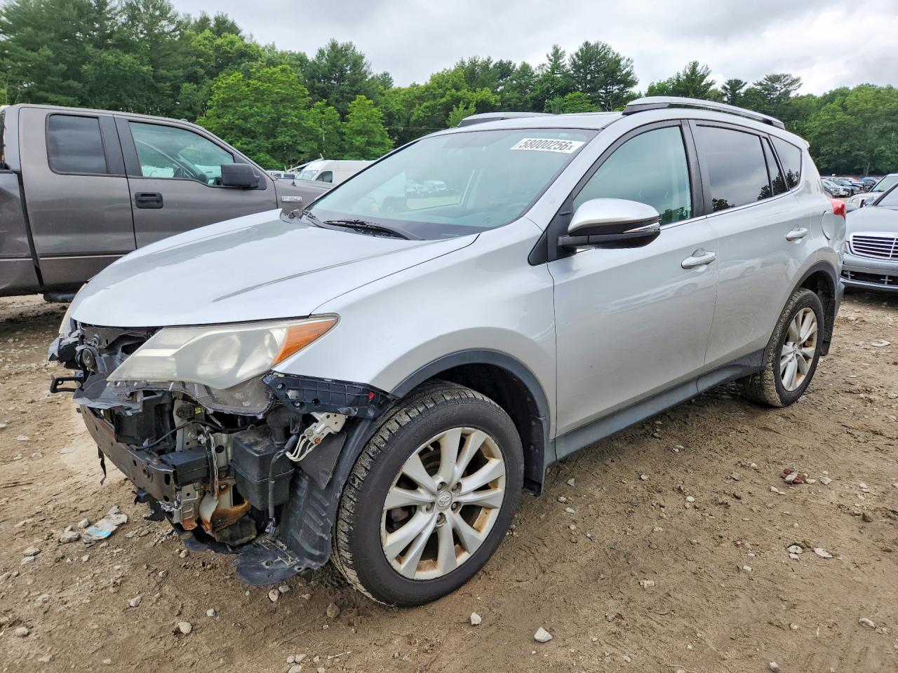 2013 Toyota RAV4 Limited, VIN 2T3DFREV6DW048676 — Front end