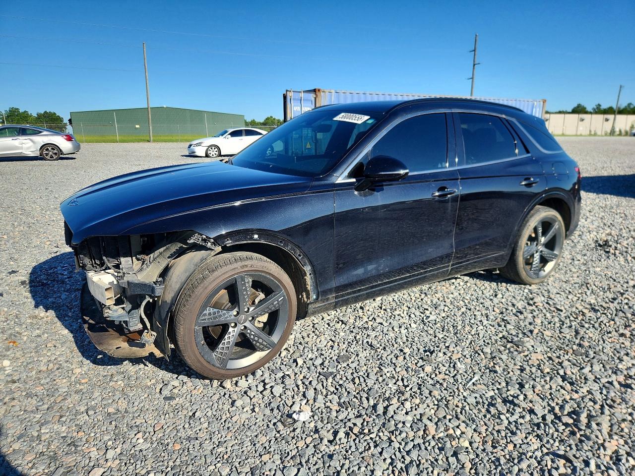 2022 Genesis GV70 2.5T, VIN KMUMADTB1NU033976 — Front end
