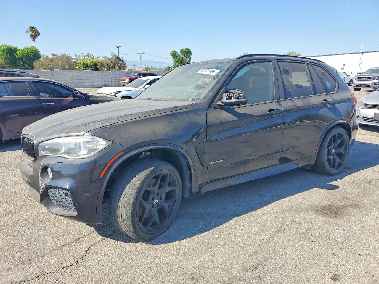 2015 BMW X5 xDrive50i, VIN 5UXKR6C59F0J74939 — Rear end