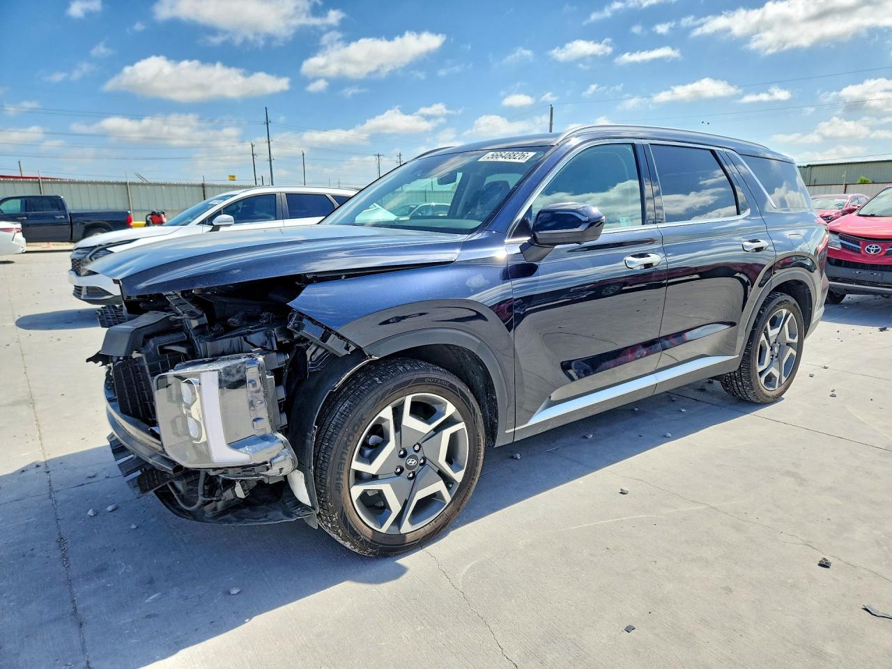 2024 Hyundai Palisade SEL, VIN KM8R44GE2RU748982 — Front end