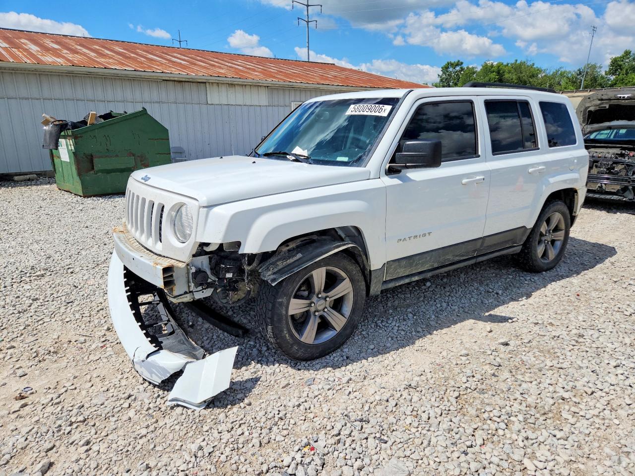 2015 Jeep Patriot High Altitude, VIN 1C4NJRFB1FD382721 — Front end