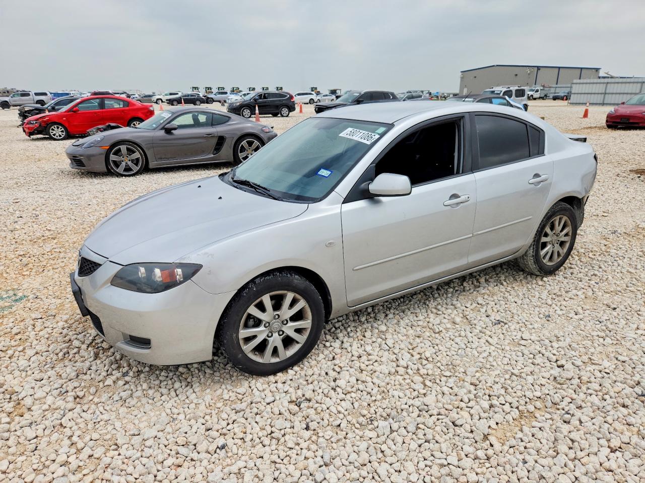 2008 Mazda 3 i Touring Value, VIN JM1BK32F181851607 — Зад