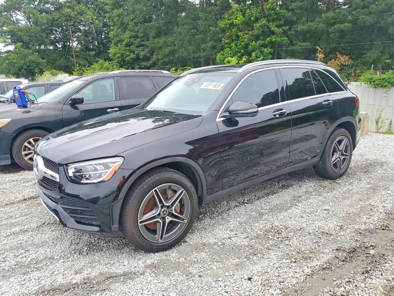2020 Mercedes-Benz GLC 300, VIN W1N0G8EB1LF770772 — Minor dents and scratches