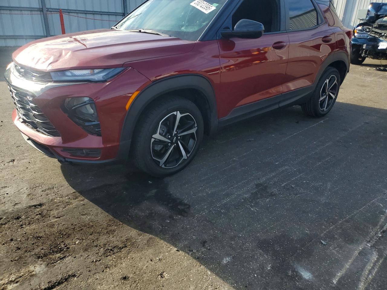 2022 Chevrolet TrailBlazer RS, VIN KL79MTSL6NB053346 — Front end