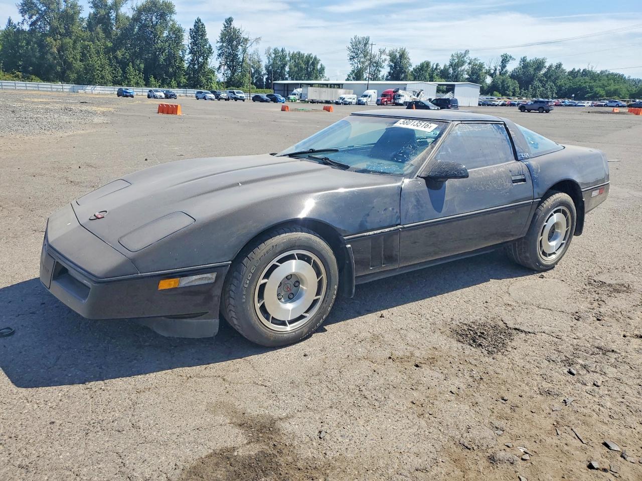 1987 Chevrolet Corvette, VIN 1G1YY2183H5113833 — Minor dents and scratches