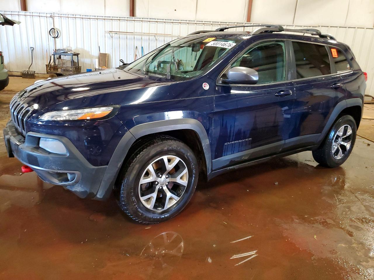 2014 Jeep Cherokee Trailhawk, VIN 1C4PJMBB7EW204834 — Water / flood
