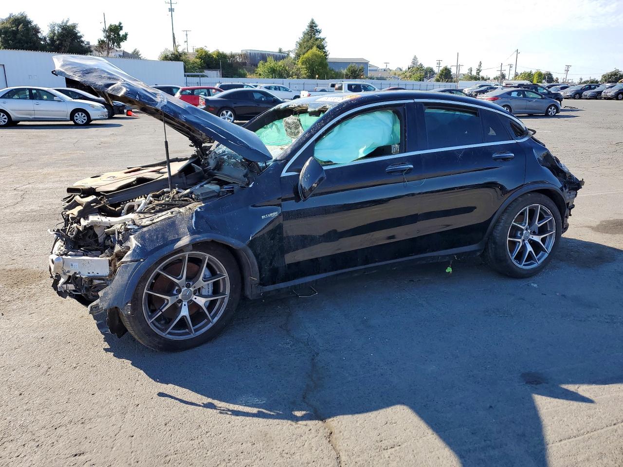 2022 Mercedes-Benz GLC 43 AMG, VIN W1N0J6EB0NG041035 — Rollover