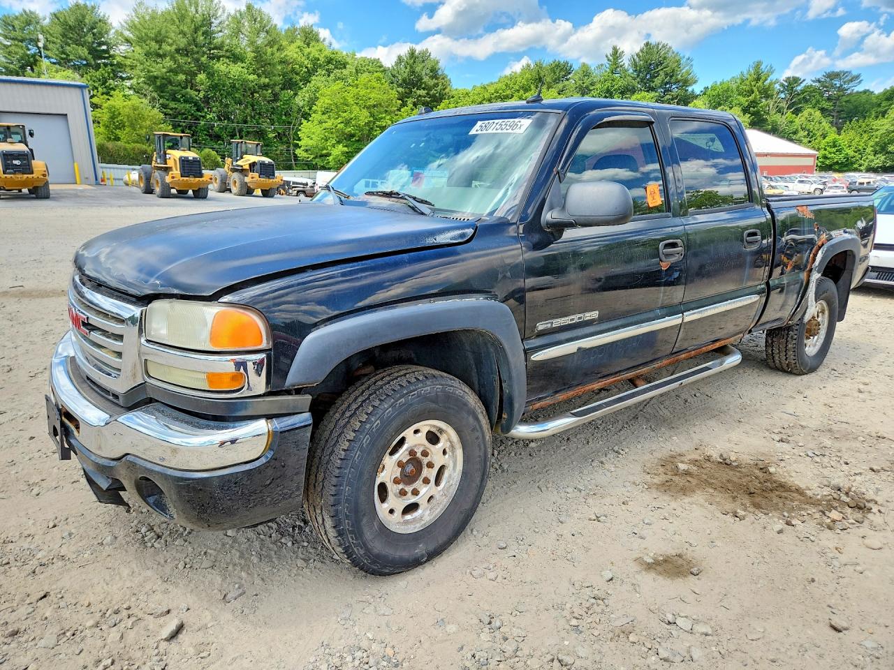 2005 GMC Sierra 2500HD SLE, VIN 1GTHK23UX5F864436 — All over