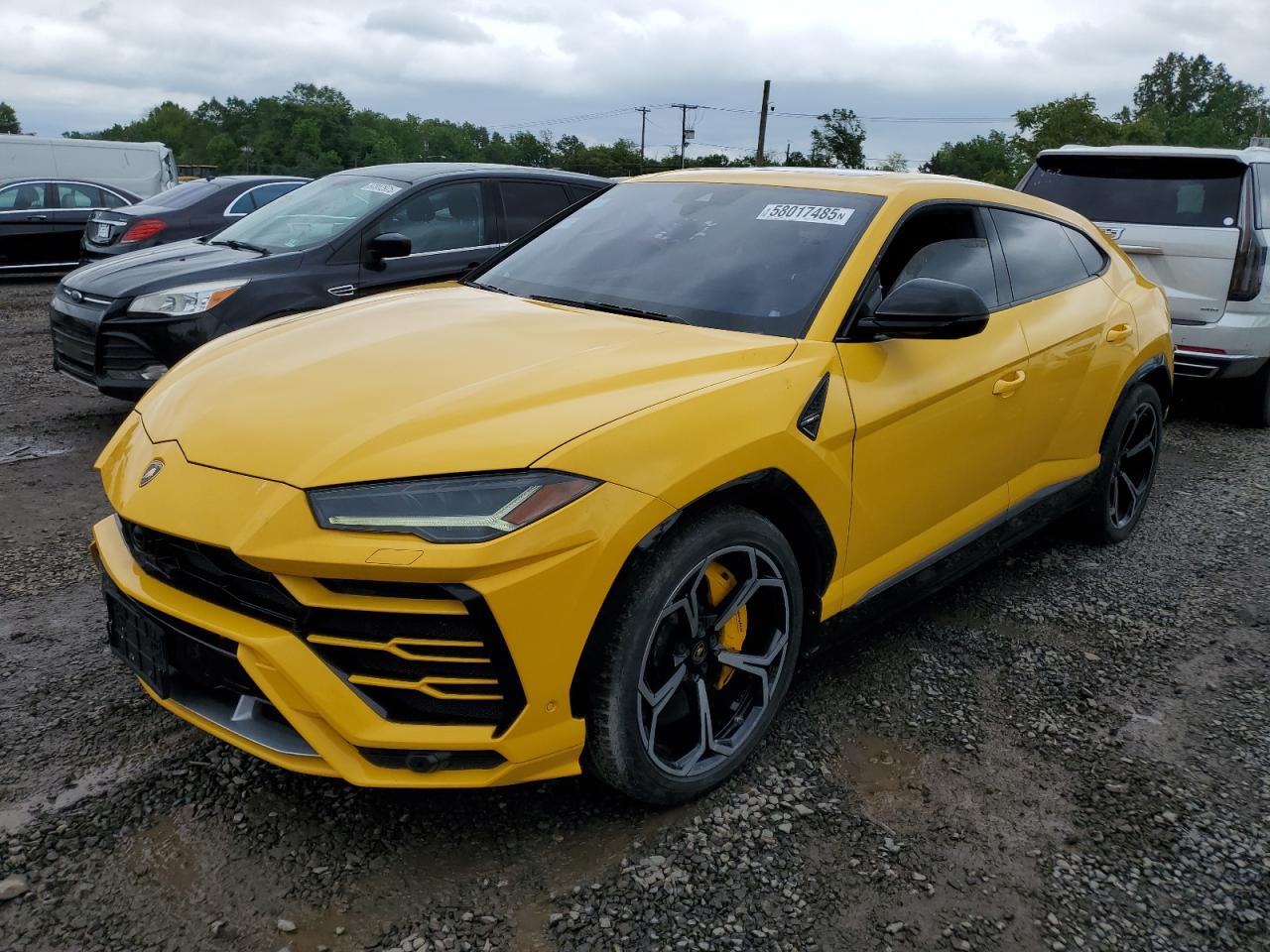 2019 Lamborghini Urus, VIN ZPBUA1ZL9KLA00879 — Vandalism