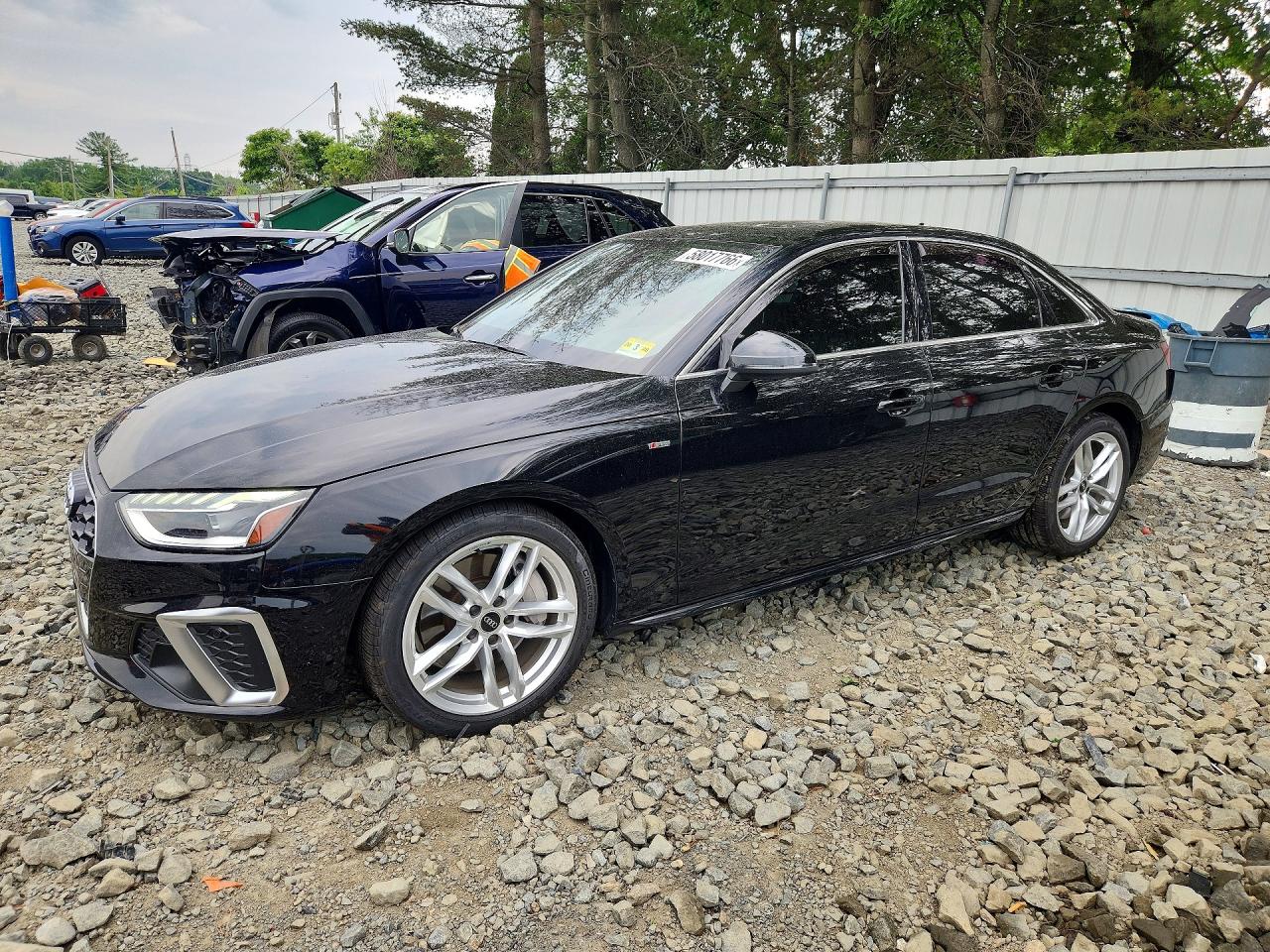 2021 Audi A4 S line Premium Plus, VIN WAUEAAF40MN008558 — Зад