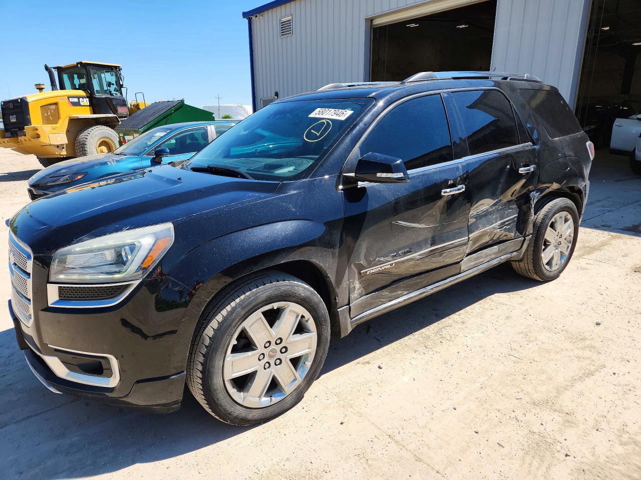 2016 GMC Acadia Denali, VIN 1GKKVTKD7GJ216786 — Бок