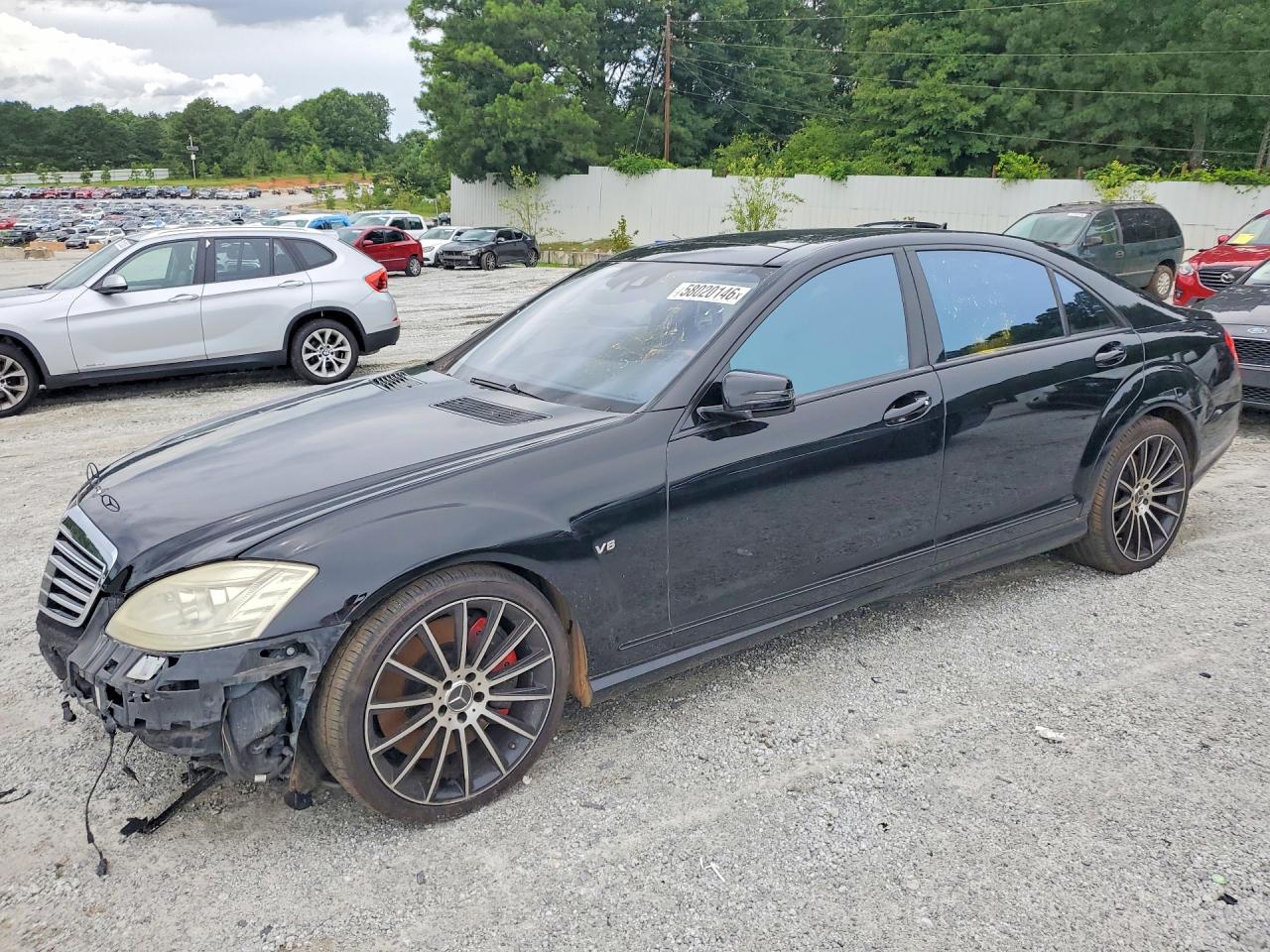 2011 Mercedes-Benz S 63 AMG, VIN WDDNG7EB2BA372365 — Front end