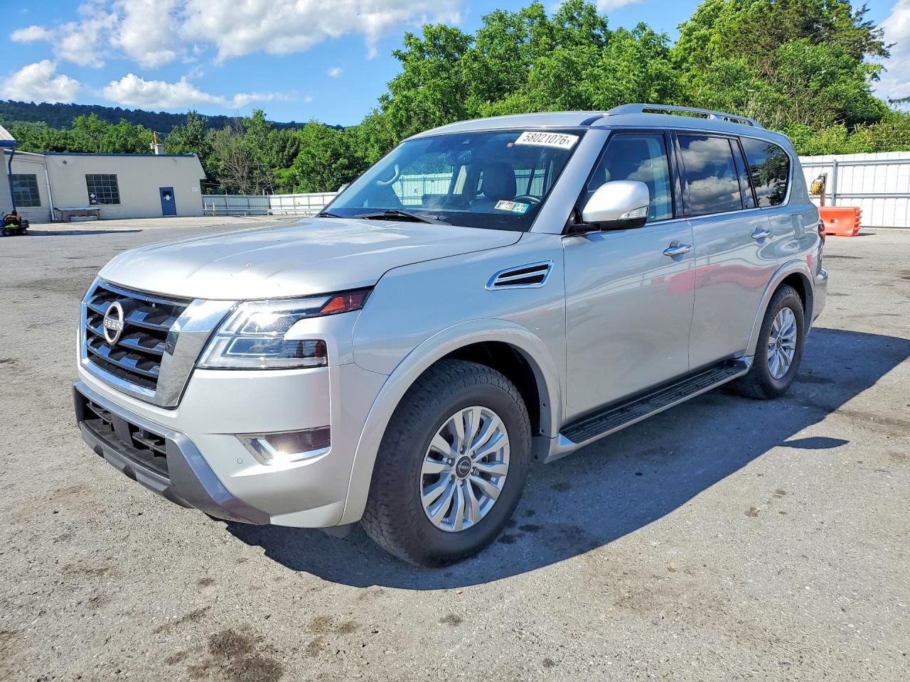 2024 Nissan Armada SV, VIN JN8AY2AD0R9705906 — Side