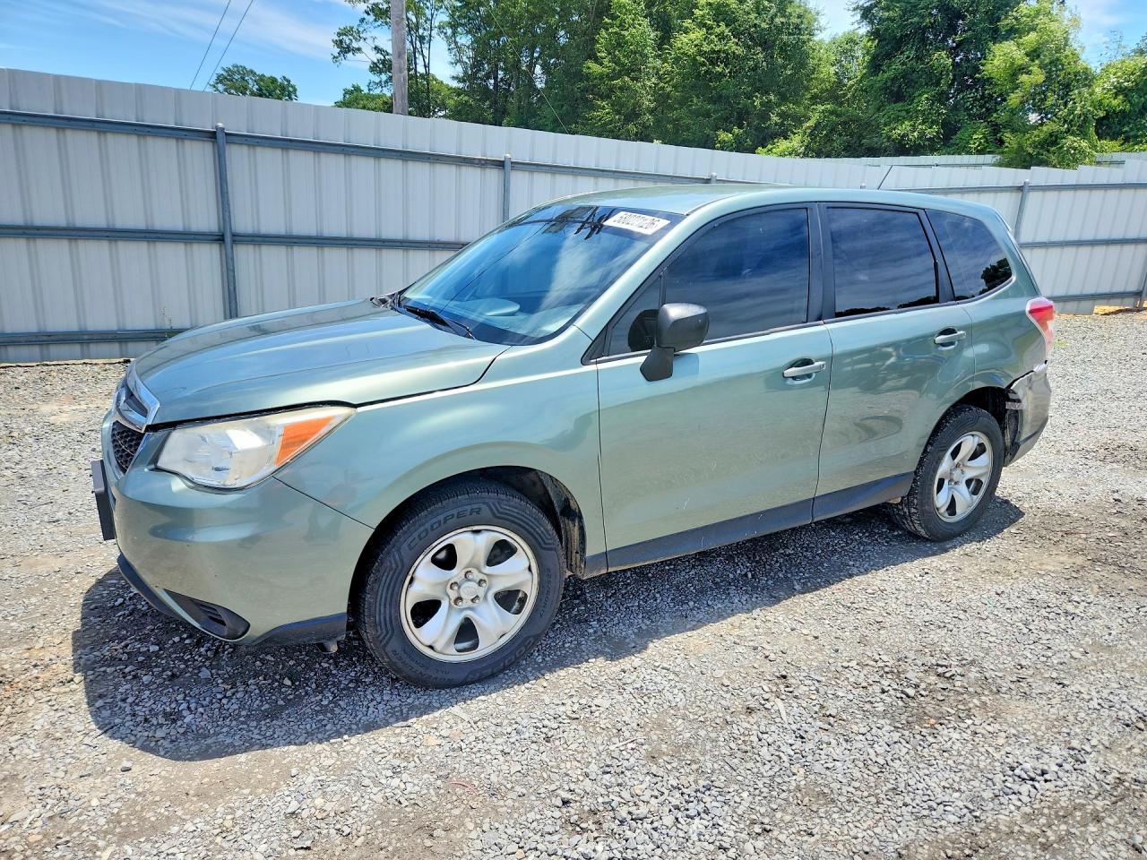 2014 Subaru Forester 2.5i, VIN JF2SJAAC5EH449902 — Rear end