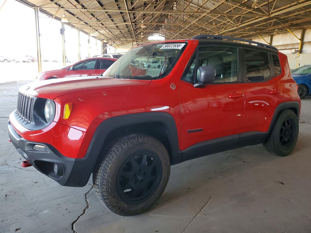 2015 Jeep Renegade Trailhawk, VIN ZACCJBCTXFPC17926 — Зад