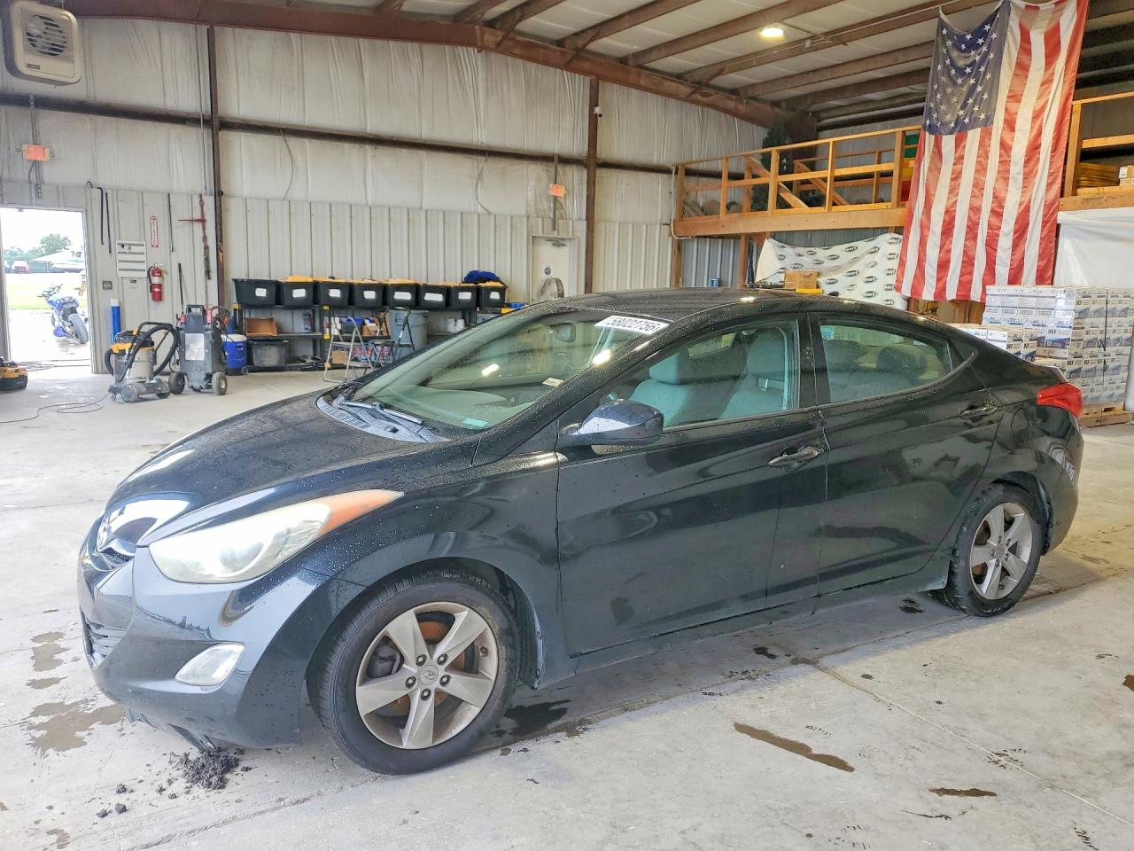 2013 Hyundai Elantra GLS, VIN 5NPDH4AE3DH339954 — Water / flood