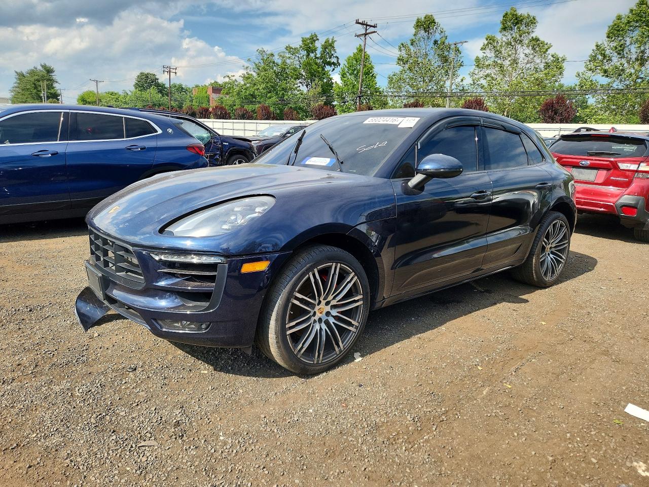 2017 Porsche Macan GTS, VIN WP1AG2A55HLB50474 — Undercarriage