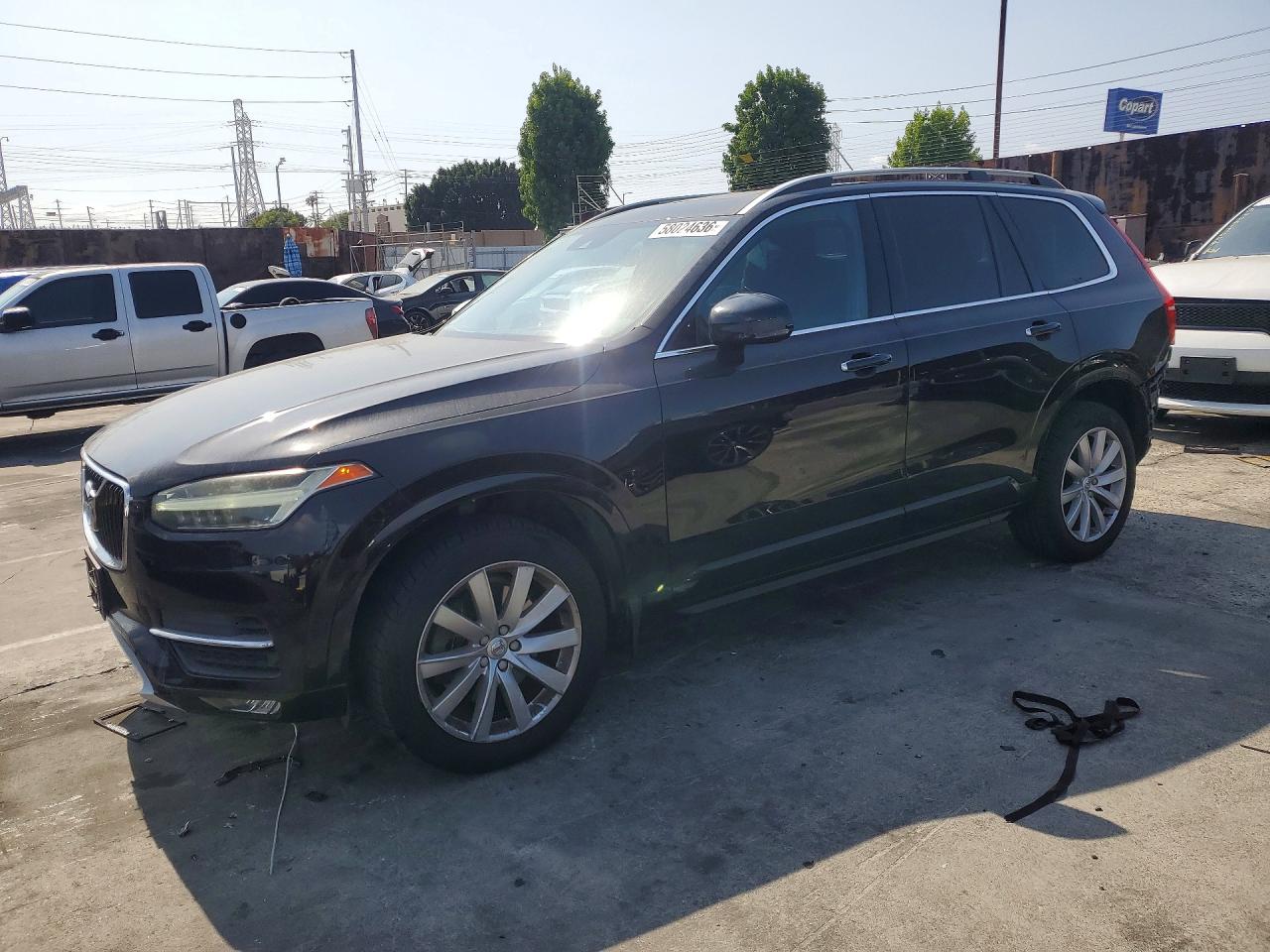 2016 Volvo XC90 T6 Momentum, VIN YV4A22PK5G1074355 — Rear end