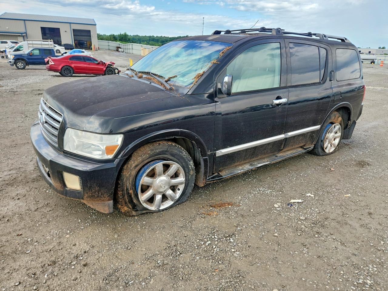 2006 Infiniti QX56, VIN 5N3AA08C16N809859 — Side