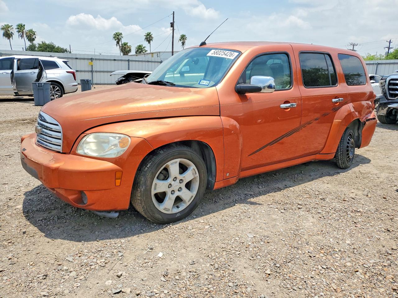 2007 Chevrolet HHR LT, VIN 3GNDA23D17S599820 — Rear end