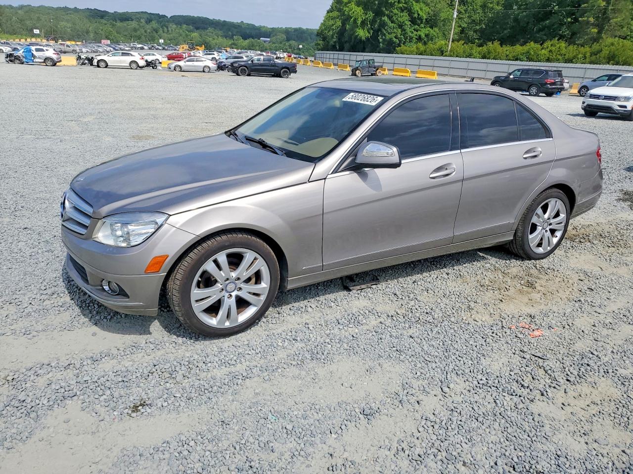 2008 Mercedes-Benz C 300 Sport, VIN WDDGF54X28F076965 — Ранее повреждён