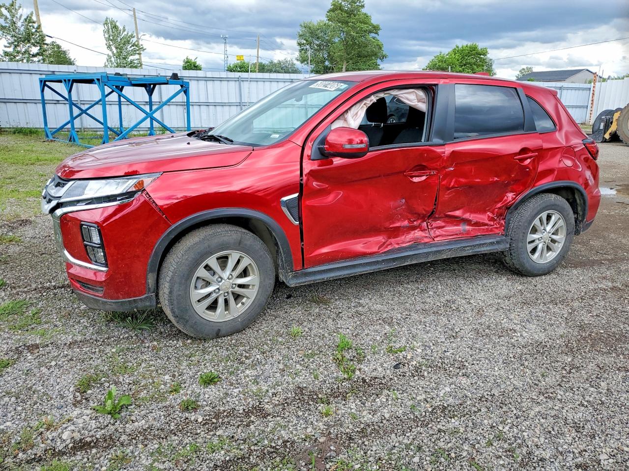 2024 Mitsubishi Outlander Sport SE, VIN JA4AJVAWXRU606925 — Side