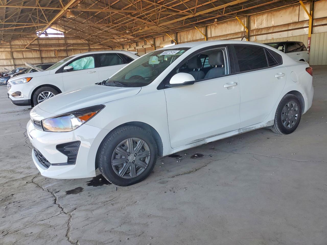 2023 Kia Rio LX, VIN 3KPA24AD5PE615880 — Rear end