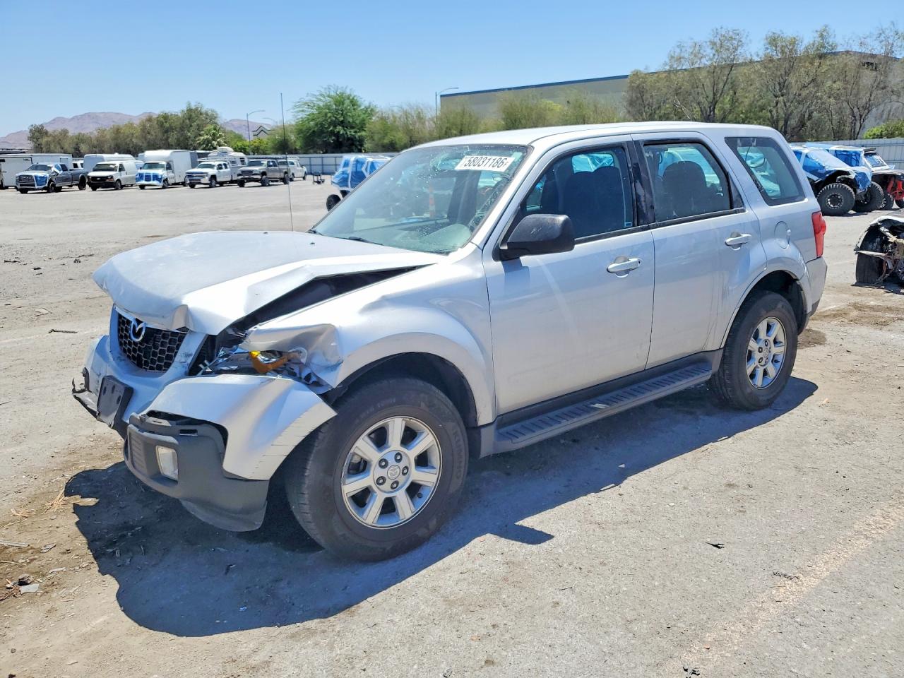2011 Mazda Tribute Sport, VIN 4F2CY0C78BKM02287 — Front end