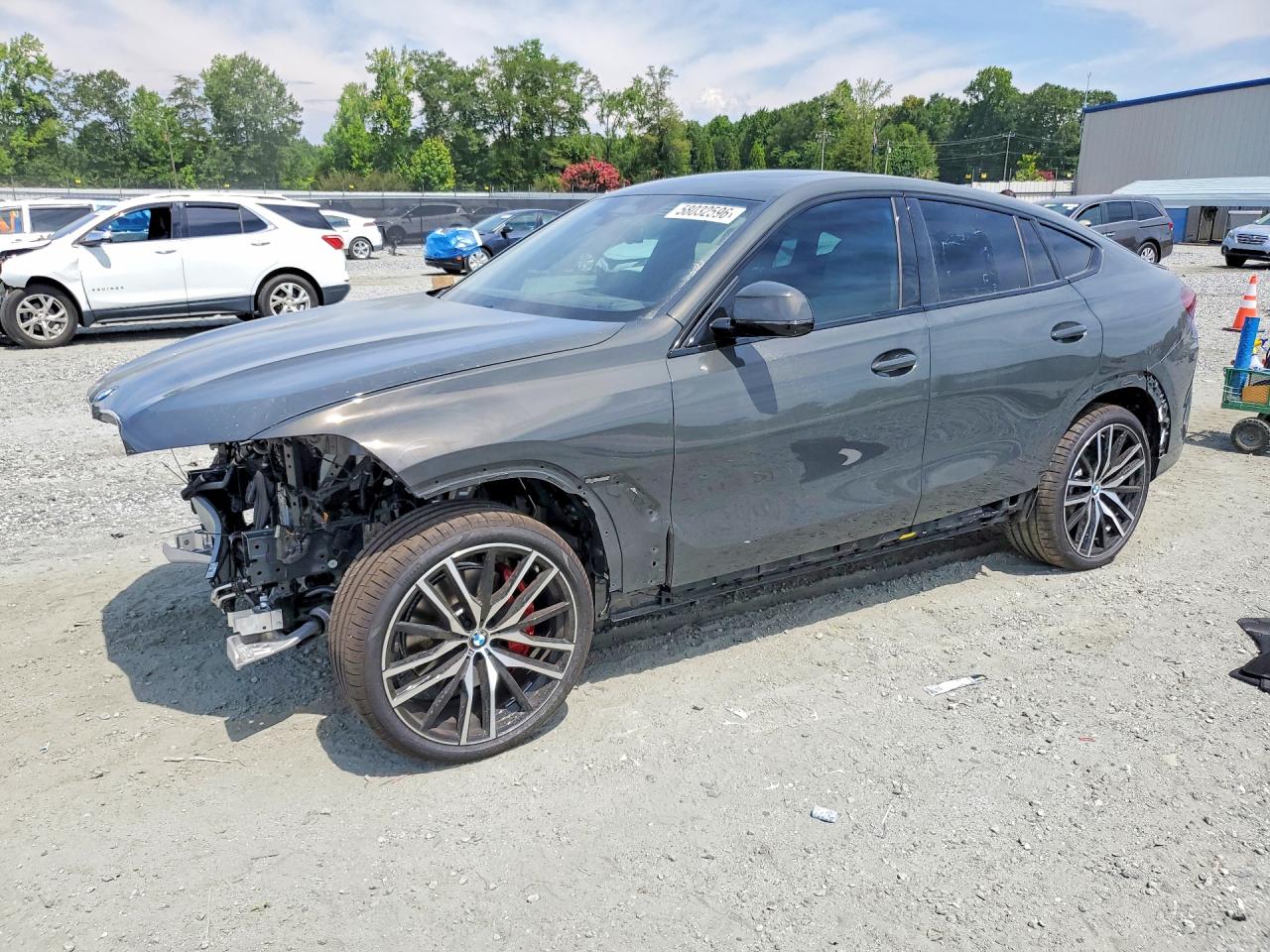 2026 BMW X6 xDrive40i, VIN 5UX33EX0XT9314566 — Front end