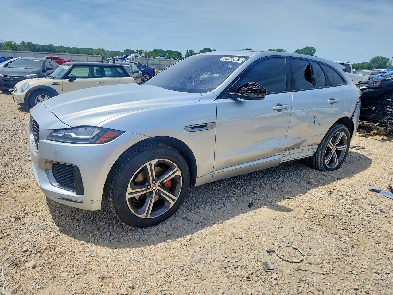 2017 Jaguar F-Pace S, VIN SADCM2BV8HA075500 — Side