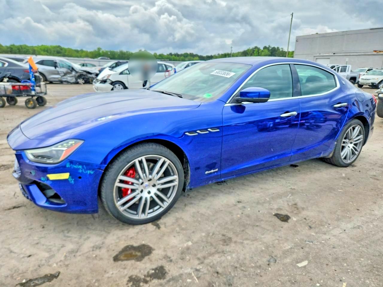 2019 Maserati Ghibli S Q4 GranSport, VIN ZAM57YTS2K1329627 — Перед