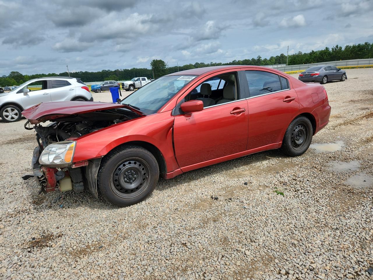 2012 Mitsubishi Galant ES, VIN 4A32B3FF5CE013234 — Front end