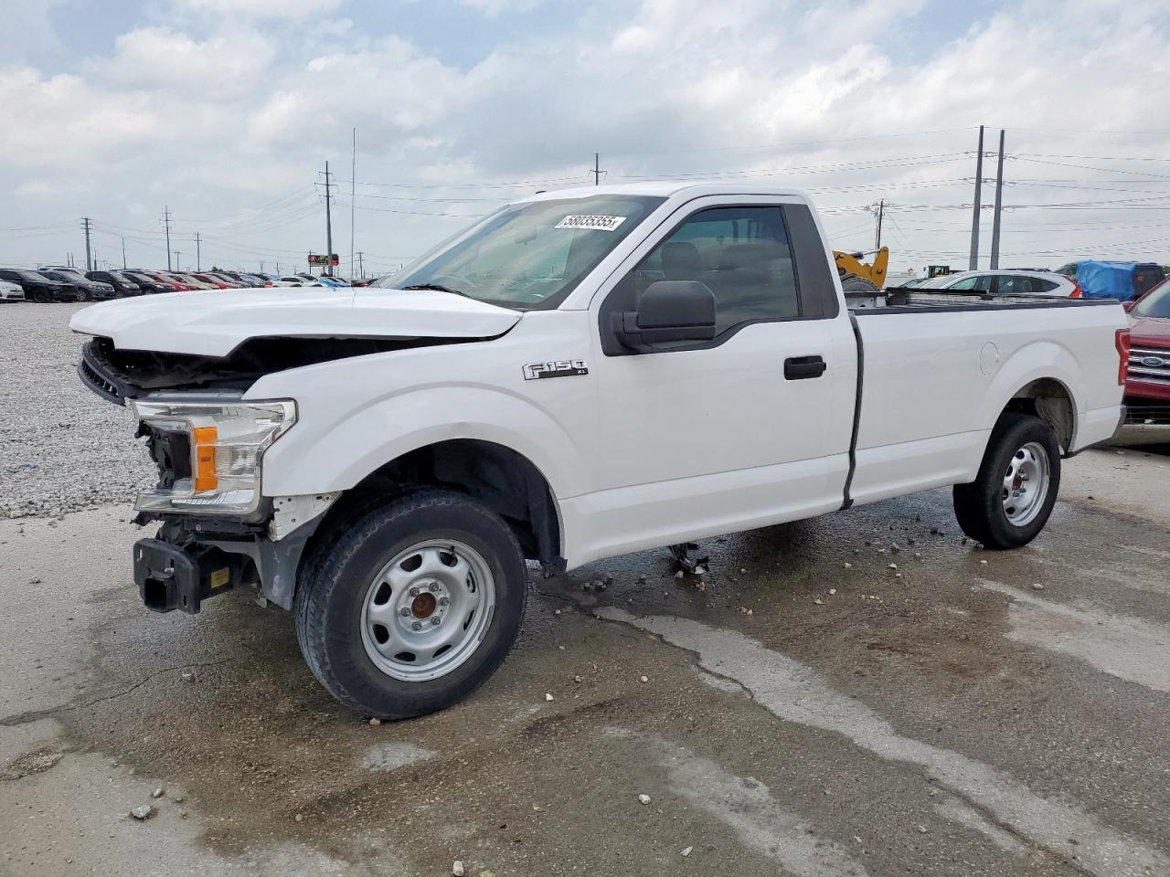 2019 Ford F-150 XL, VIN 1FTMF1CB8KKE90195 — Front end