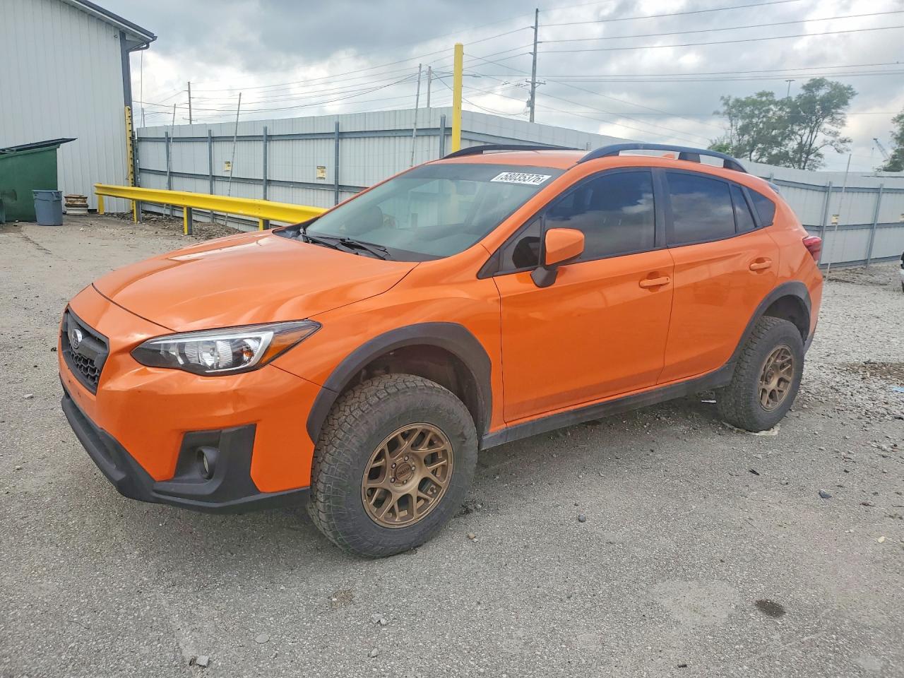 2018 Subaru Crosstrek Premium, VIN JF2GTABC4JH333549 — Hail