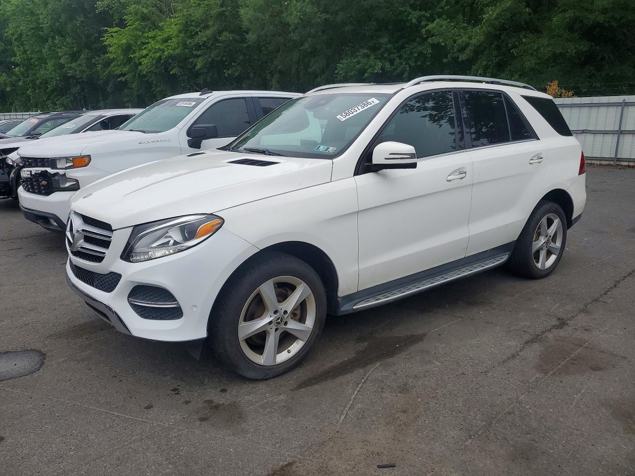 2018 Mercedes-Benz GLE 350, VIN 4JGDA5HB5JB127135 — Normal wear