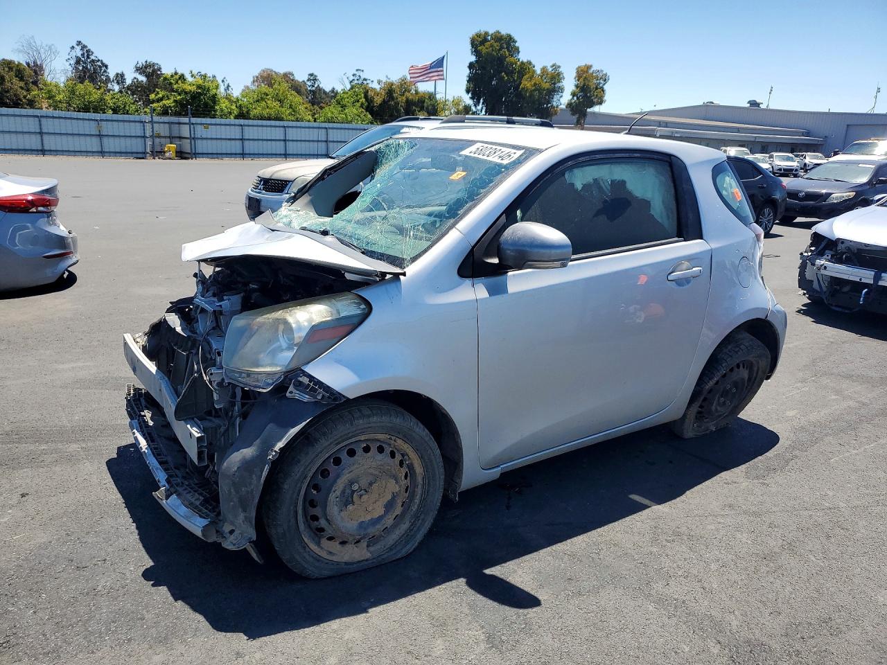 2014 Scion iQ 10 Series, VIN JTNJJXB08EJ026415 — Front end