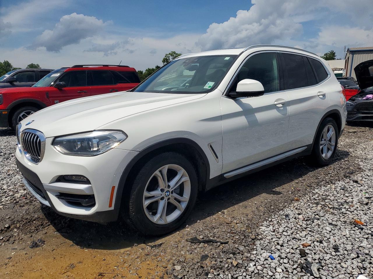 2020 BMW X3 sDrive30i, VIN 5UXTY3C00L9C69748 — Днище
