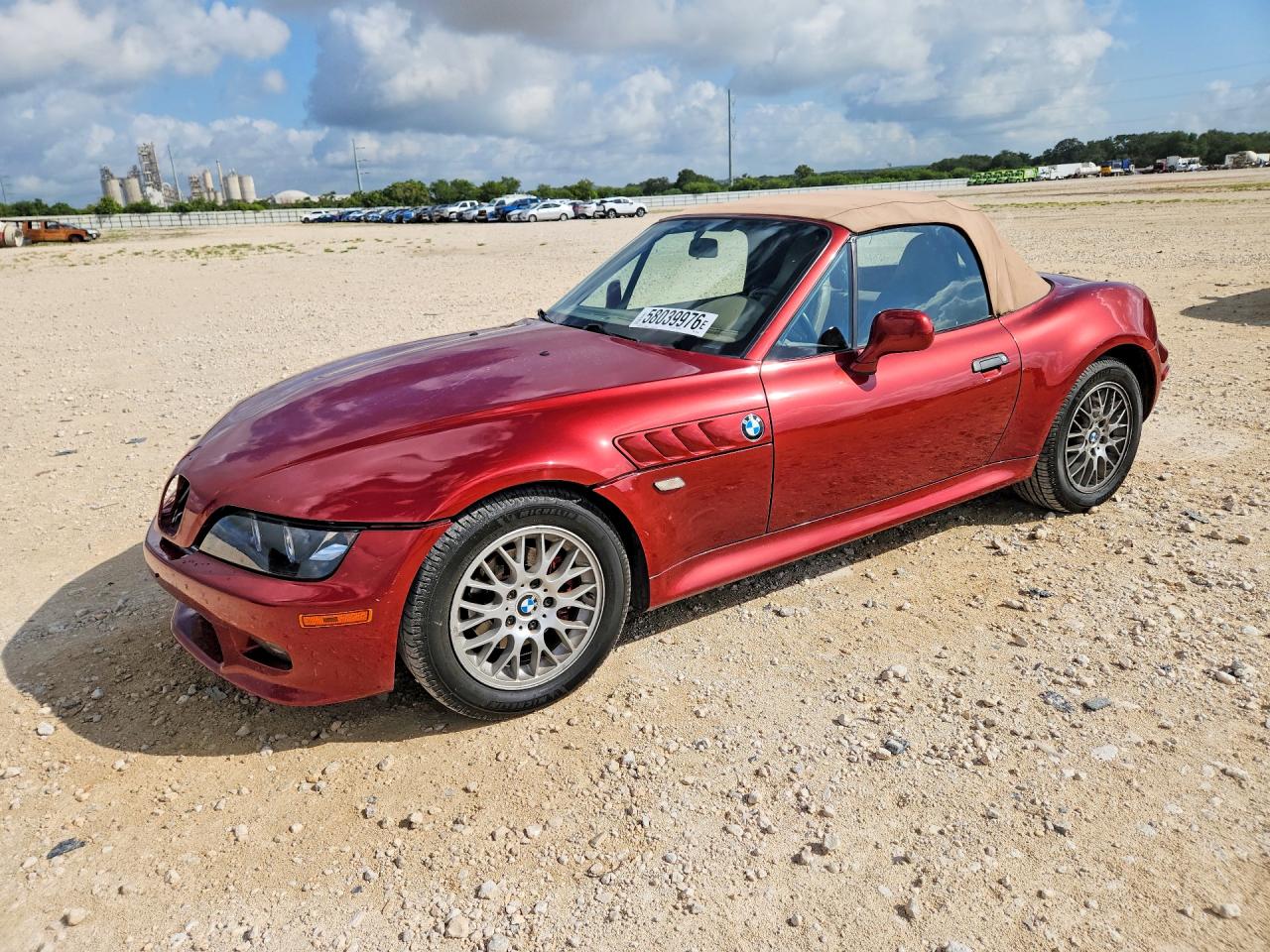 2000 BMW Z3, VIN WBACH3341YLF44250 — Перед